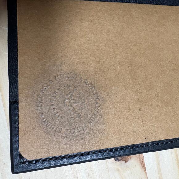 Scotty Cameron Gallery Leather Notepad Journal Black NWT - Picture 4 of 9